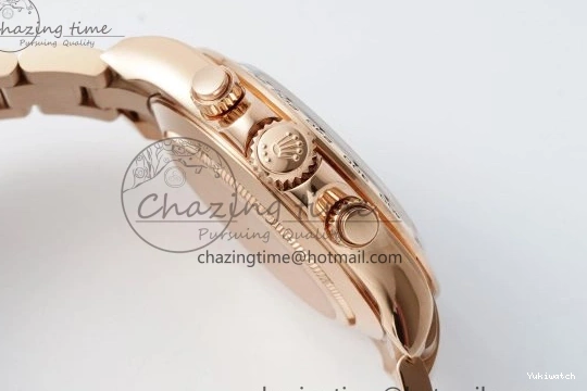 Dial SA4130 Best Edition QF Daytona on 116505 V2 Brown Bracelet RG 1:1 0324